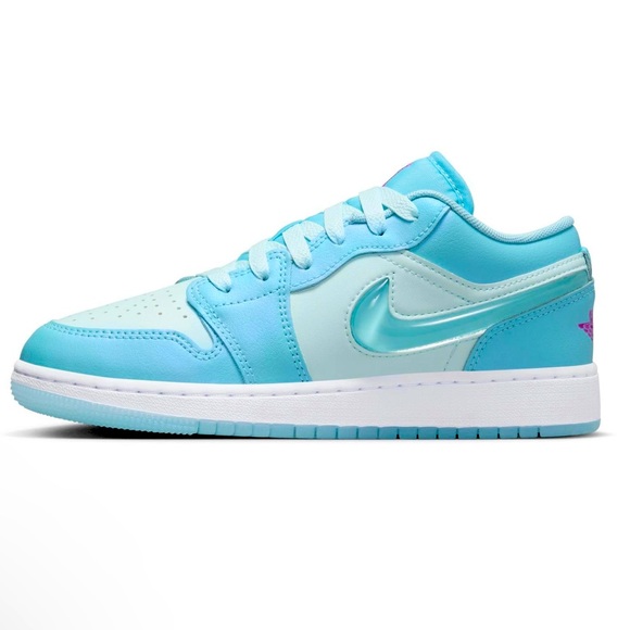 🩵 Nike Air Jordan 1 Low OG Aquarius Blue 🩵 - Picture 3 of 5